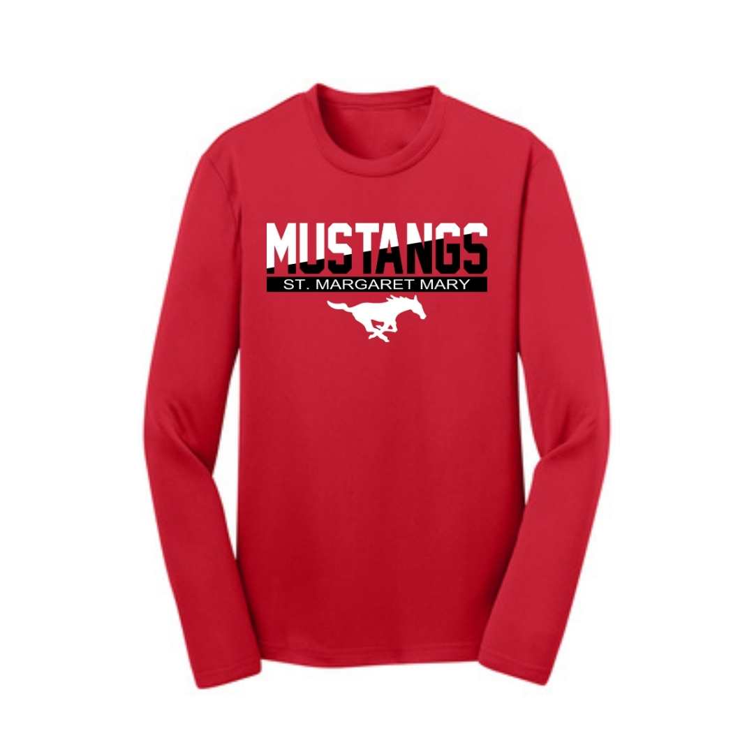 Womens SMM Mustangs Split Color